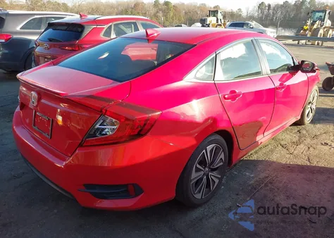 2018 Honda Civic Ex-T z USA, uszkodzony, nr VIN JHMFC1F49JX025746